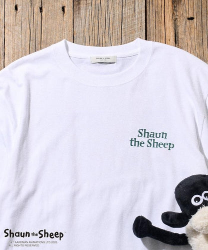 “Shaun the Sheep”食品後背印花T恤