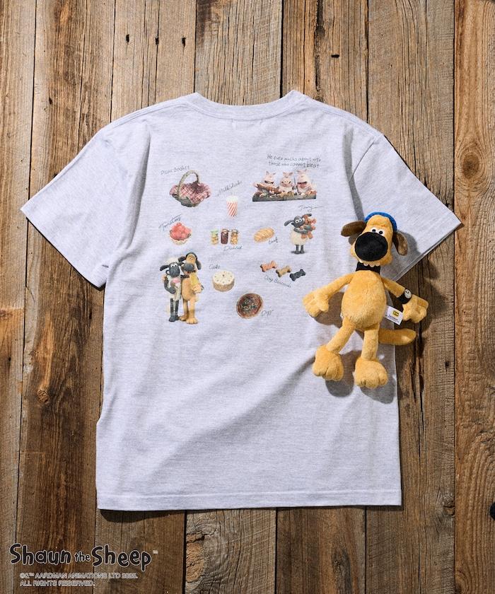 “Shaun the Sheep”食品後背印花T恤