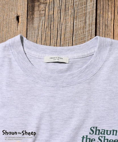 “Shaun the Sheep”食品後背印花T恤
