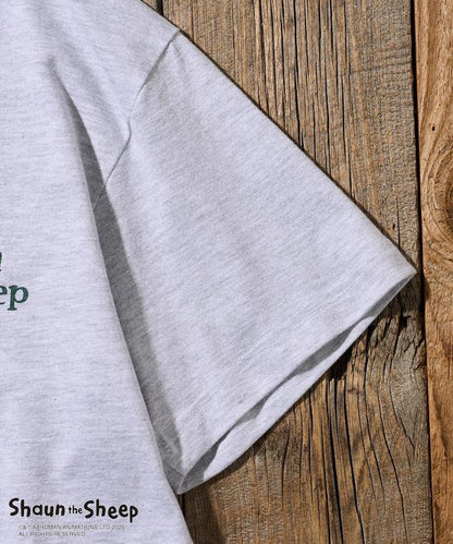 “Shaun the Sheep”食品後背印花T恤