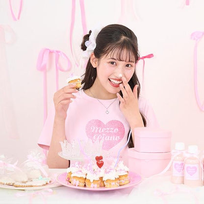 25週年紀念【冷感】閃亮愛心標誌T恤