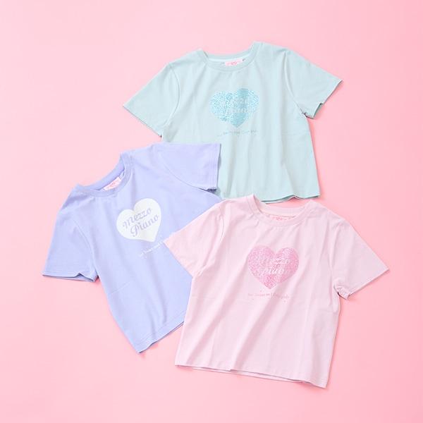 25週年紀念【冷感】閃亮愛心標誌T恤