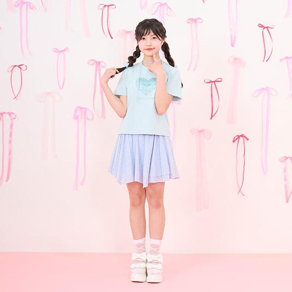 25週年紀念【冷感】閃亮愛心標誌T恤