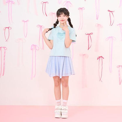 25週年紀念【冷感】閃亮愛心標誌T恤