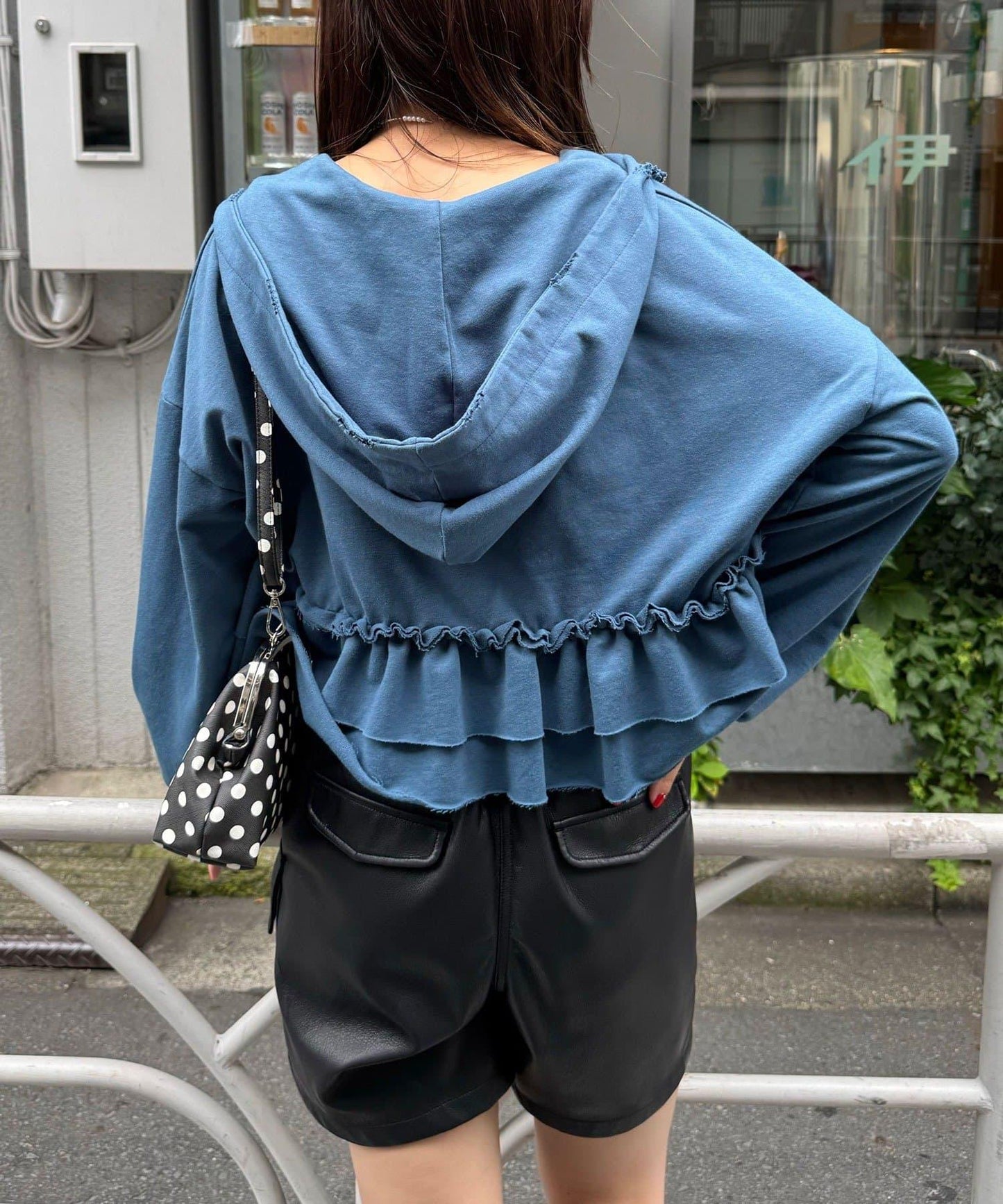 【Ciaopanic】CP標誌荷葉邊層疊破洞衛衣