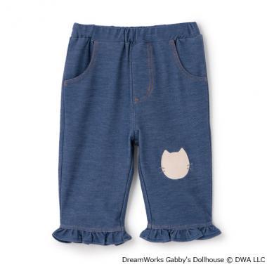 【ギャビー】變身造型剪裁長褲