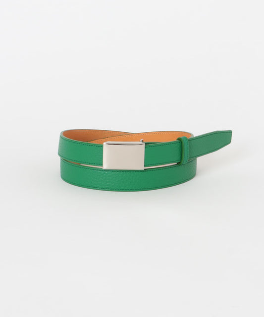 Scye Leather Box Buckle Belt