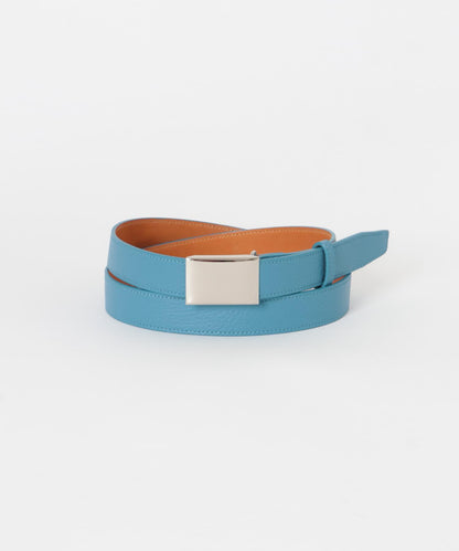Scye Leather Box Buckle Belt