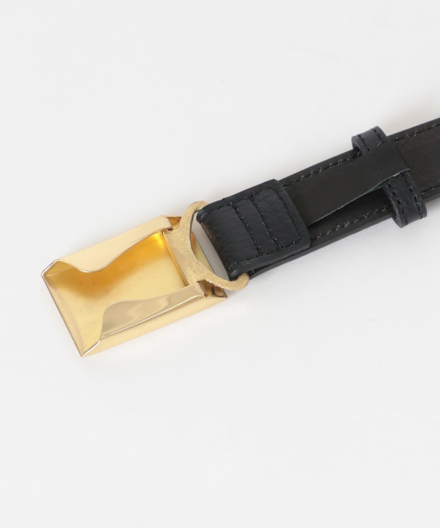 Scye Leather Box Buckle 腰帶
