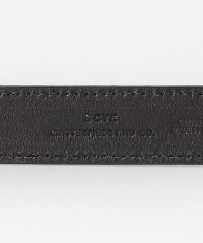 Scye Leather Box Buckle 腰帶