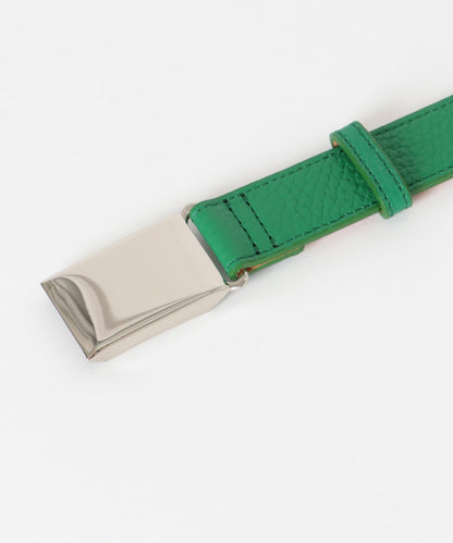 Scye Leather Box Buckle Belt
