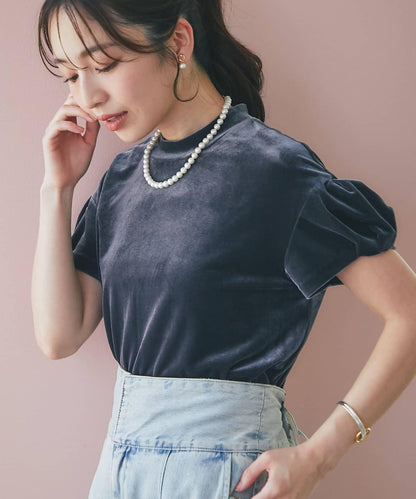 絨面鬱金香上衣