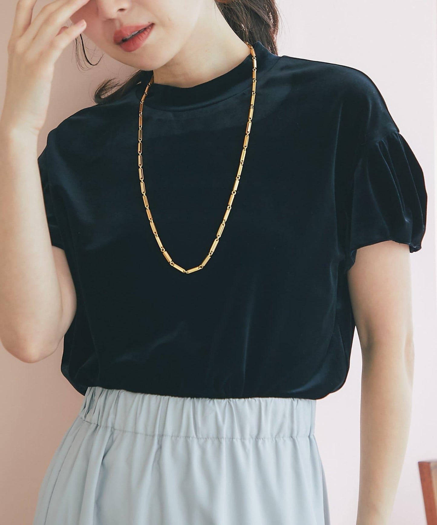 絨面鬱金香上衣