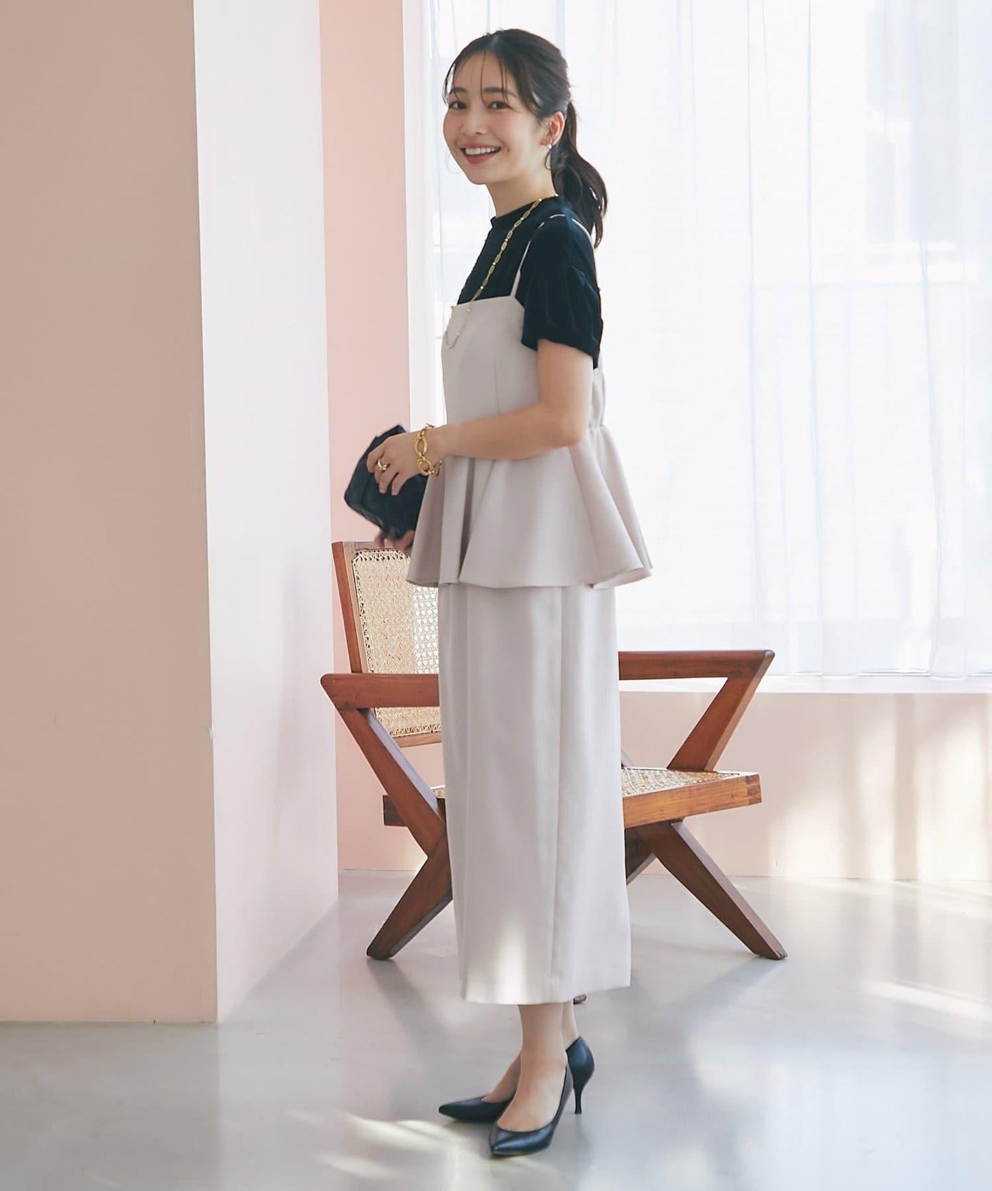 絨面鬱金香上衣