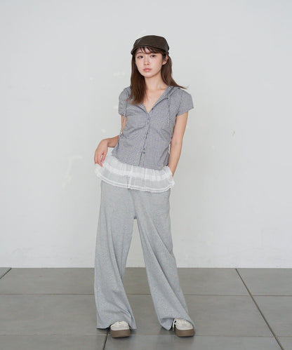 食品檢查緊身襯衫