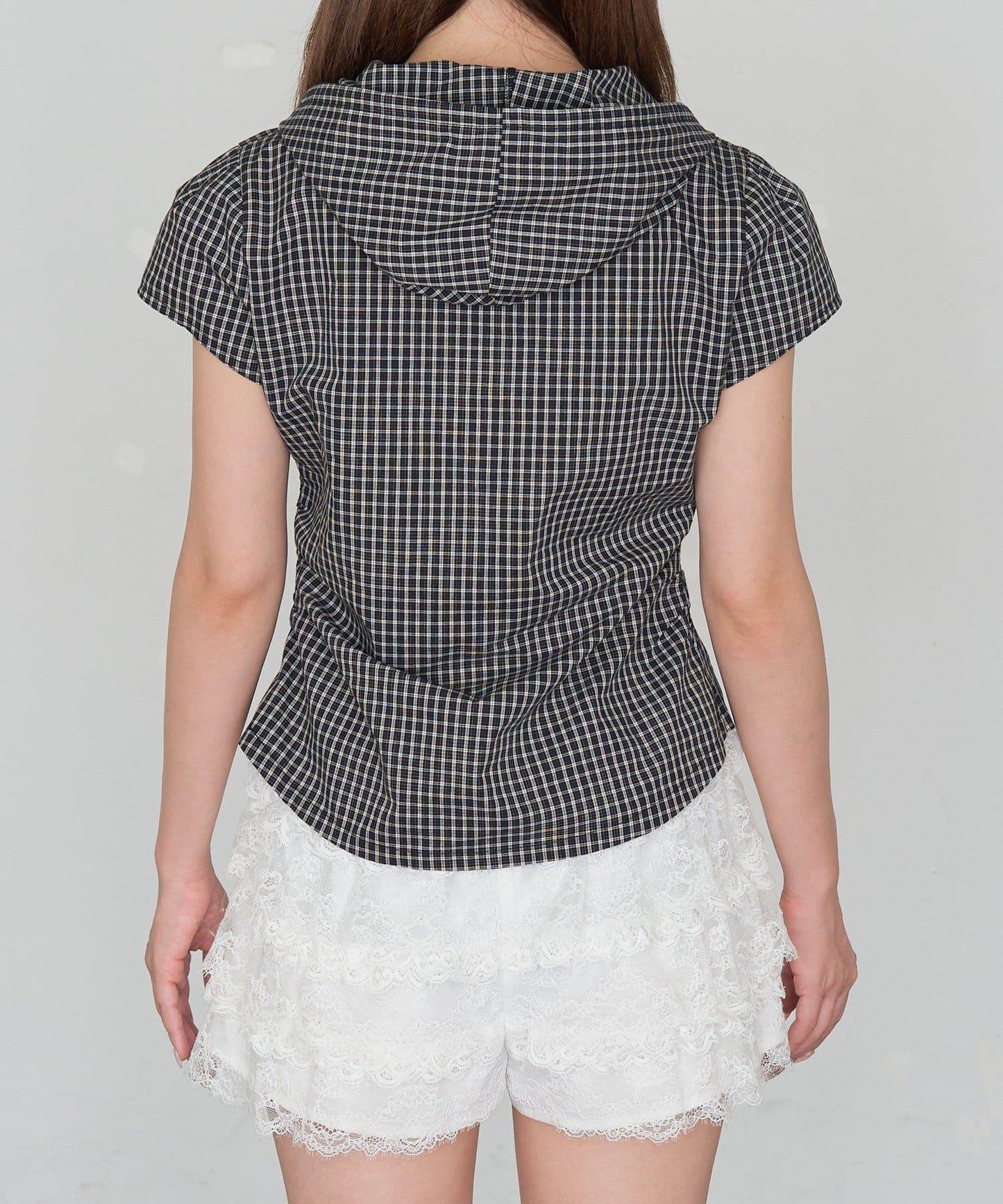 食品檢查緊身襯衫