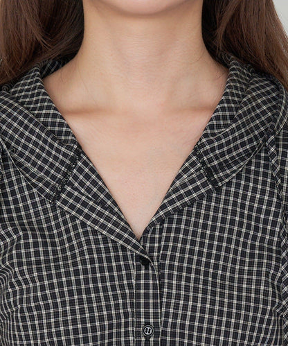 食品檢查緊身襯衫