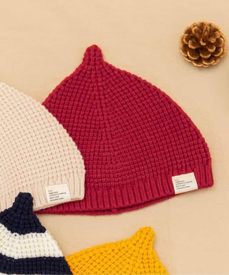 【Bpop】尖頭針織帽