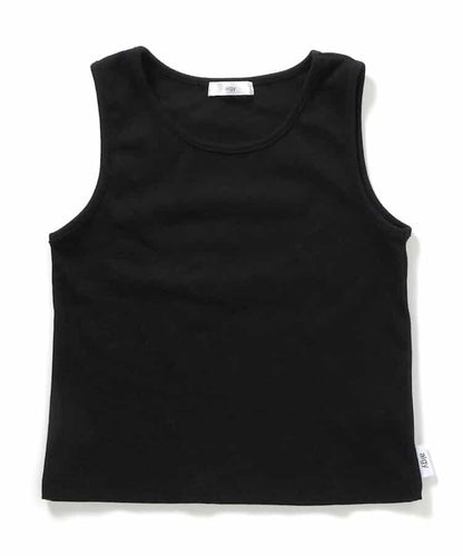 大理石紗線T恤和背心套裝