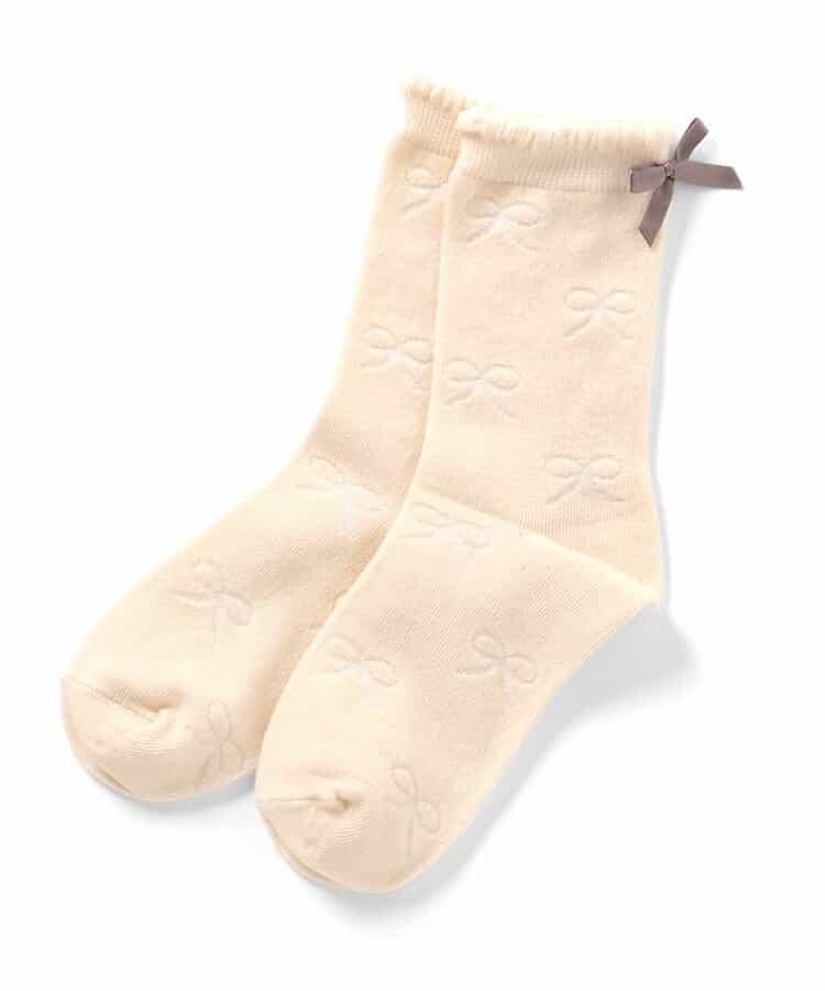 3P套裝 總花紋透明長襪