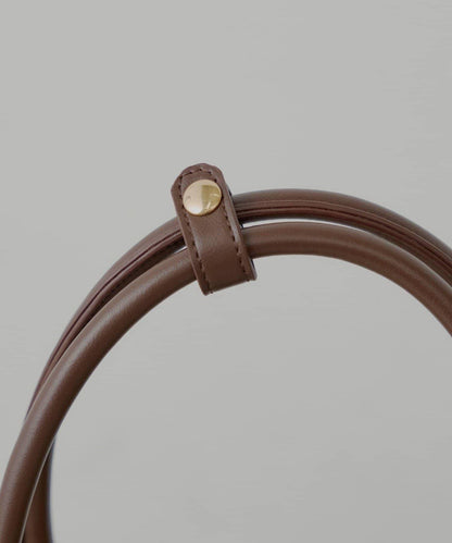 【2尺寸】帶吊墜的方形波士頓包