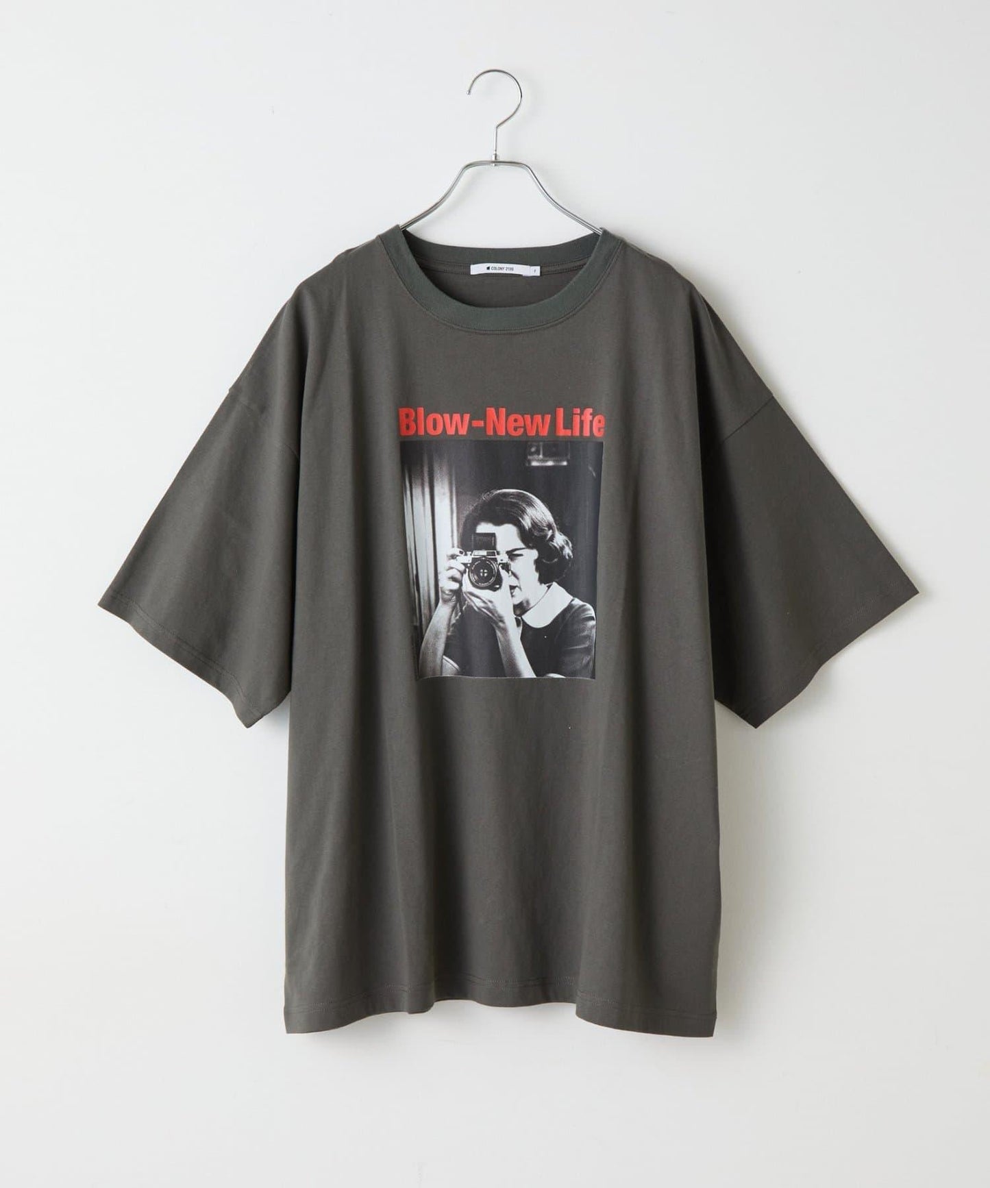 SayCheese大照片印花T恤