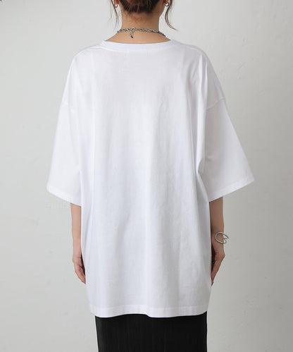 SayCheese大照片印花T恤