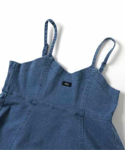 牛仔背心＆T恤套裝