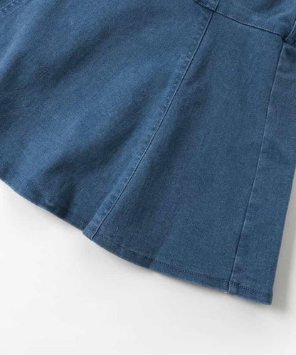 牛仔背心＆T恤套裝