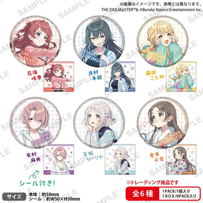 學園偶像大師_徽章 Vol.1 箱裝版【全套裝箱／6包裝入】