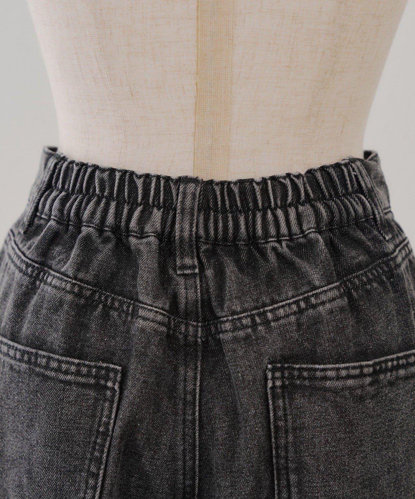 旬顏！損傷蕾絲牛仔褲