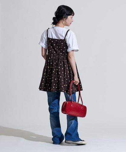 鄉村風格 燈芯絨 背心吊帶衫＜套裝搭配款＞