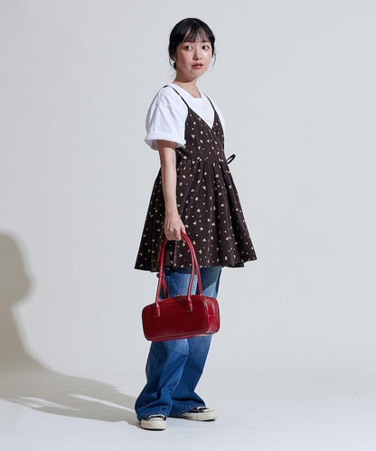 鄉村風格 燈芯絨 背心吊帶衫＜套裝搭配款＞