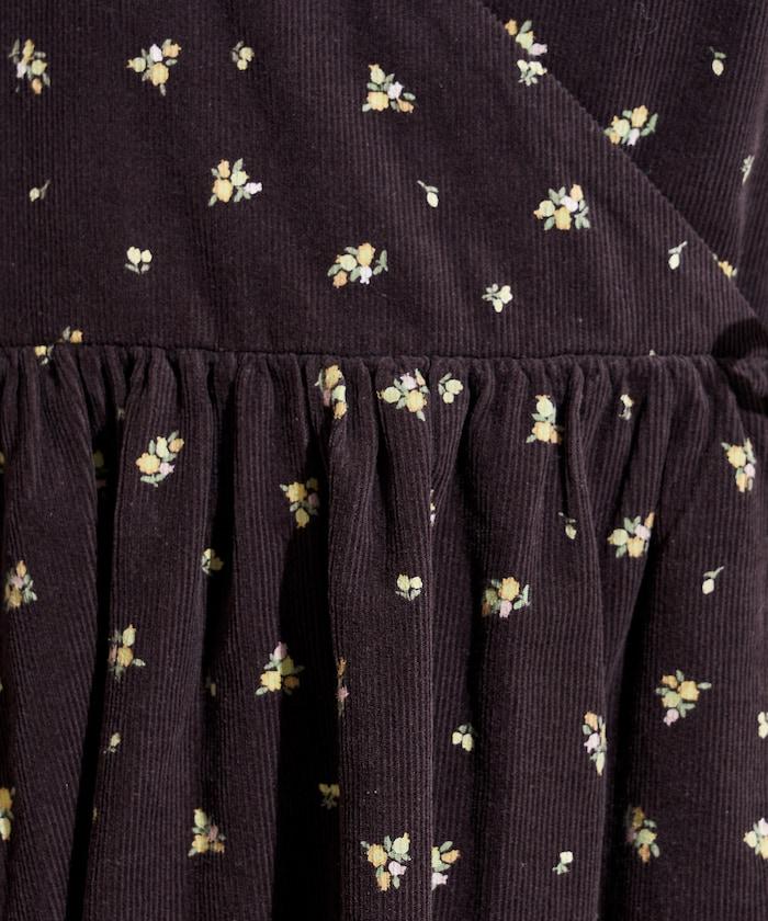 鄉村風格 燈芯絨 背心吊帶衫＜套裝搭配款＞