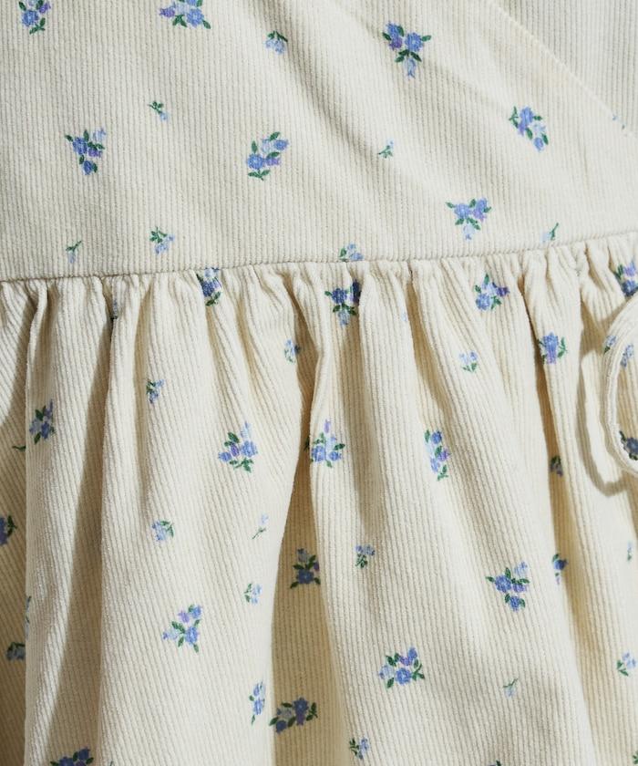 鄉村風格 燈芯絨 背心吊帶衫＜套裝搭配款＞