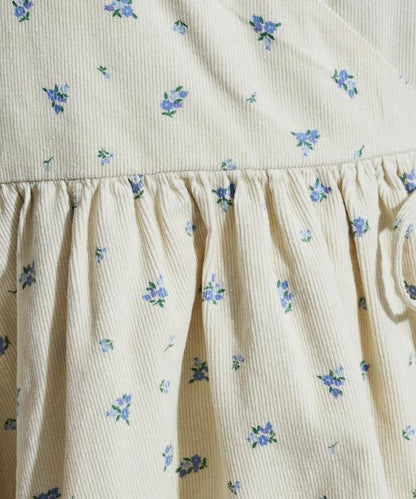 鄉村風格 燈芯絨 背心吊帶衫＜套裝搭配款＞