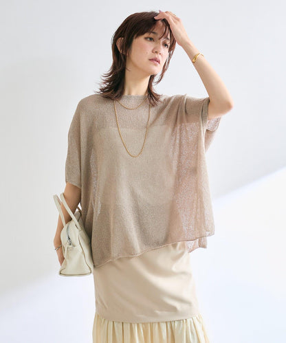 【清爽易穿】紙質雨披針織衫