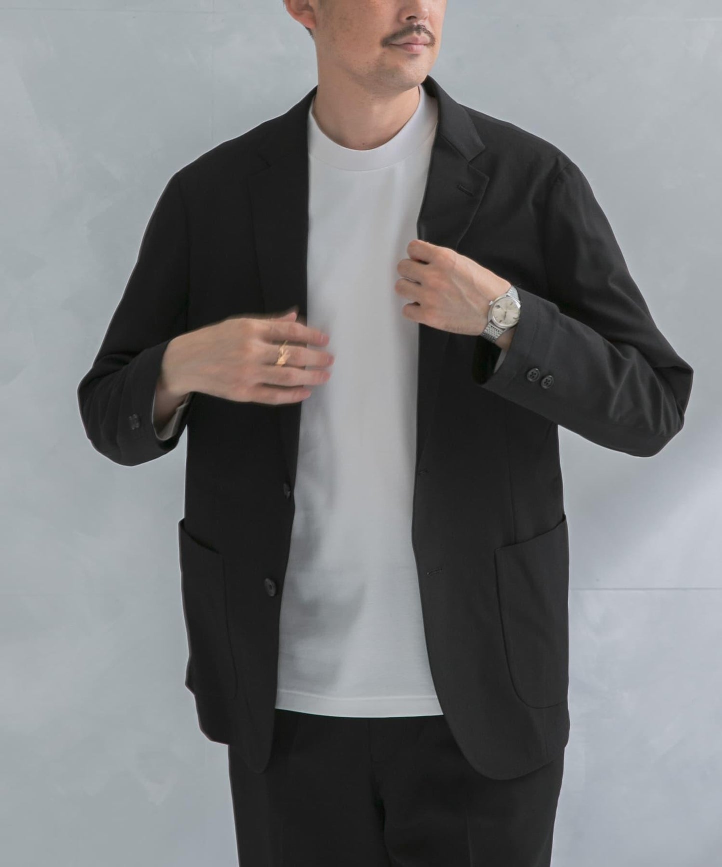 LIFE STYLE TAILOR 卡爾澤彈力舒適夾克