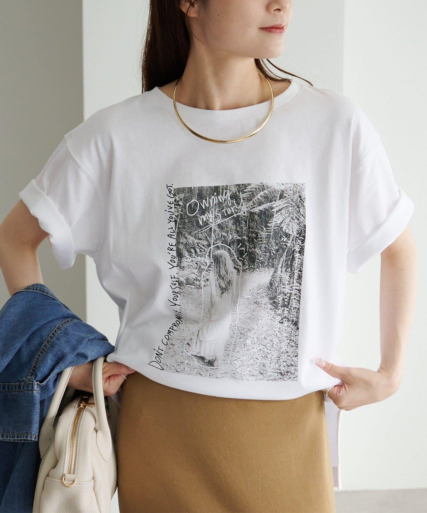 【冰感+防紫外線】照片印花T恤