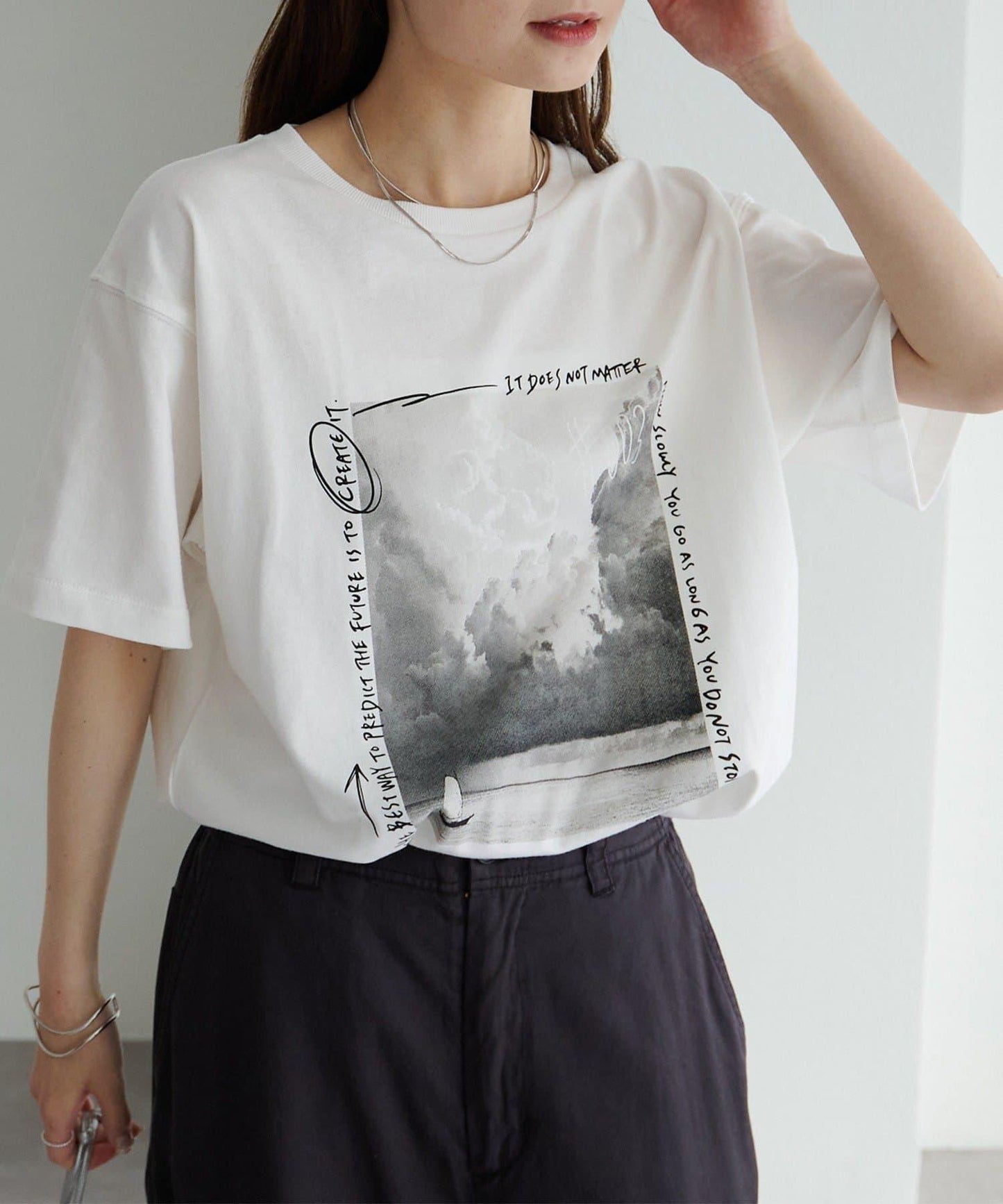 【冰感+防紫外線】照片印花T恤