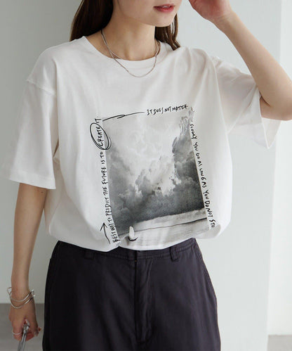 【冰感+防紫外線】照片印花T恤