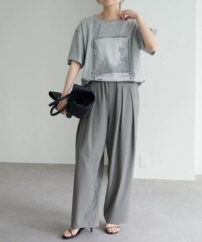 【冰感+防紫外線】照片印花T恤