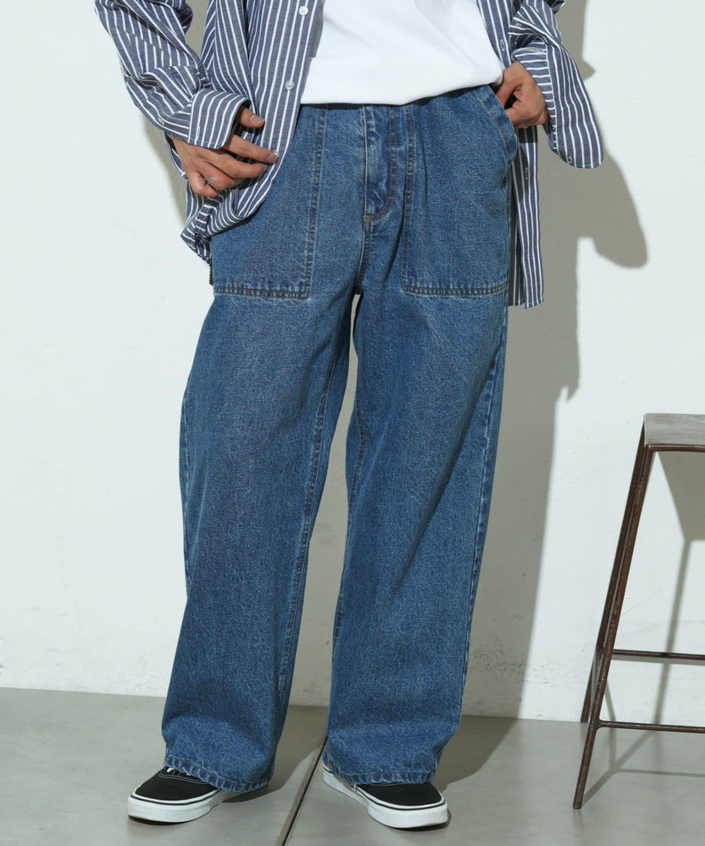 【男士】洗水工藝貝克爾牛仔褲/套裝商品可選