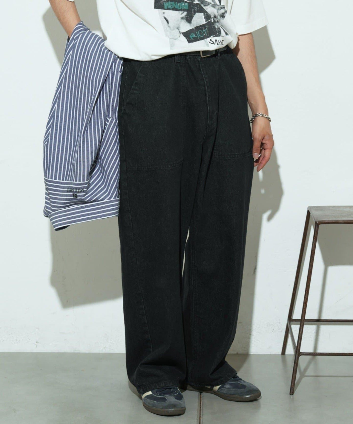 【男士】洗水工藝貝克爾牛仔褲/套裝商品可選