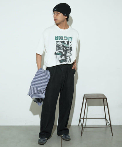 【男士】洗水工藝貝克爾牛仔褲/套裝商品可選