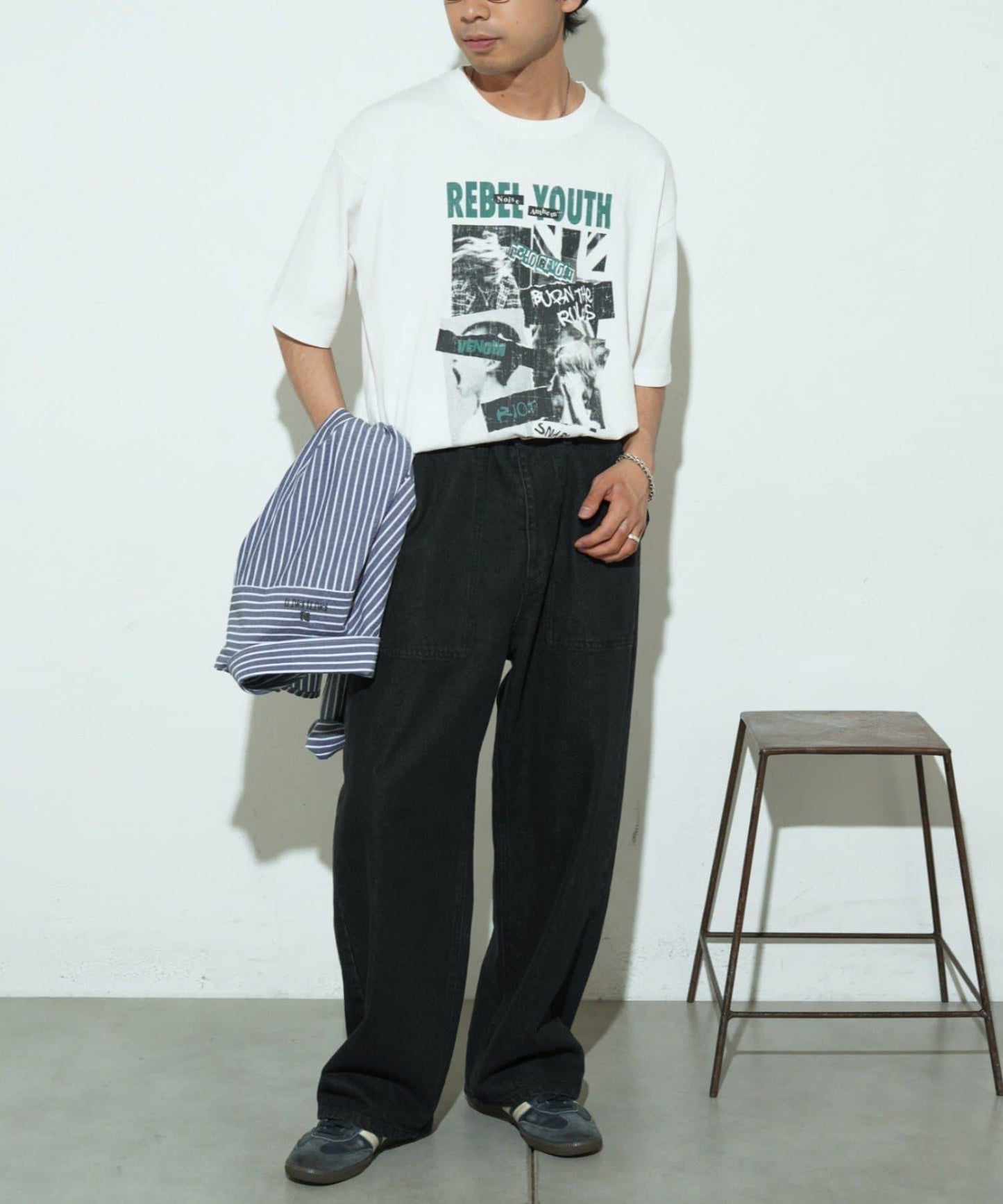 【男士】洗水工藝貝克爾牛仔褲/套裝商品可選