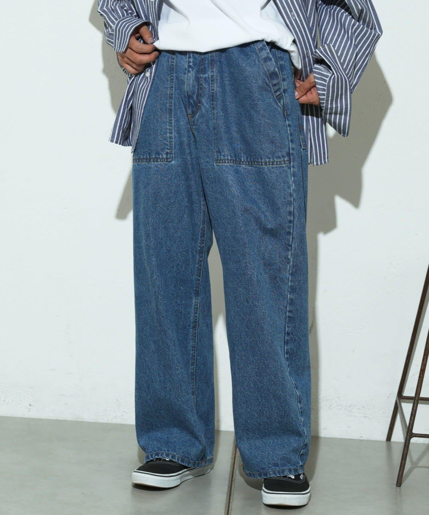 【男士】洗水工藝貝克爾牛仔褲/套裝商品可選