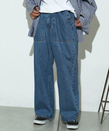 【男士】洗水工藝貝克爾牛仔褲/套裝商品可選