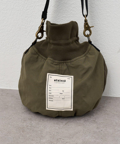 【PALCLOSET限定】etsinta拼接棉被肩揹包