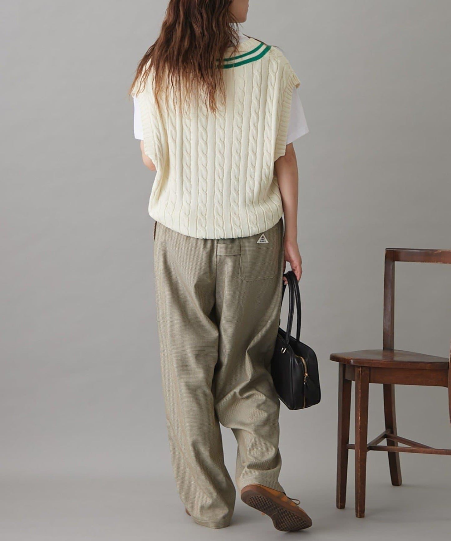 GEVACO格紋休閒褲